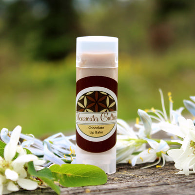 Chocolate - Organic & Probiotic - Lip Balm - .15 oz. - Oval Tube - Clearwater Cultures