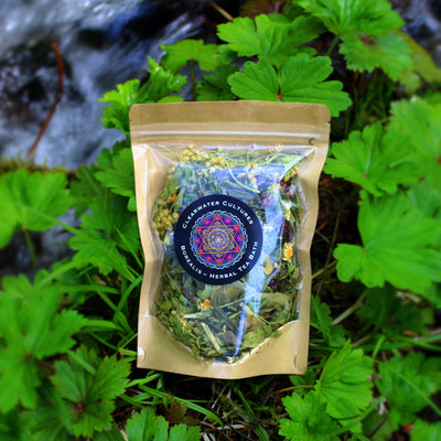 Borealis Detoxifying Herbal Tea Bath - Respiratory Health - Organic & Medicinal - 1oz.
