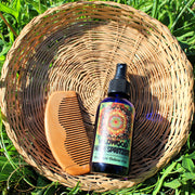 Peach Wood Comb - Natural Hair Therapy Tool