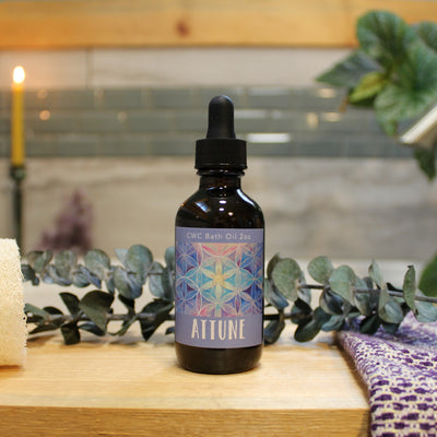 Attune - Bath Oil - Organic & Medicinal - 2oz.