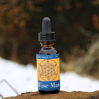 Wise Man Beard Oil - Organic & Medicinal - 1oz. (formerly kings mane oil)