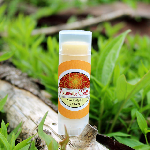 Pumpkin Spice - Organic & Probiotic - Lip Balm - .15 oz. - Oval Tube - Clearwater Cultures