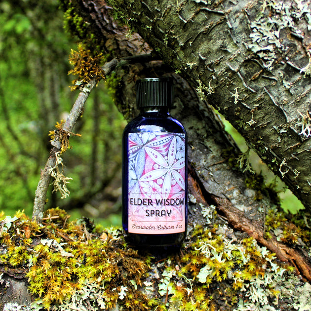 Wisdom Insect Spray Elder Wisdom - Organic, Probiotic, & Medicinal - Body Spray - 4oz ...