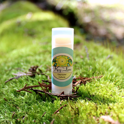 Key Lime - Organic & Probiotic - Lip Balm - .15 oz. - Oval Tub - Clearwater Cultures