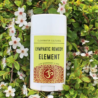 Lymphatic Remedy ~ LAB Deodorant - Organic, Probiotic, & Medicinal - Element - 2.65 oz