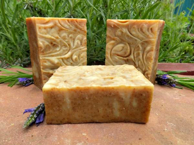 Tranquil (Lavender Turmeric) Cream Soap - Organic, Probiotic, & Medicinal - Clearwater Cultures