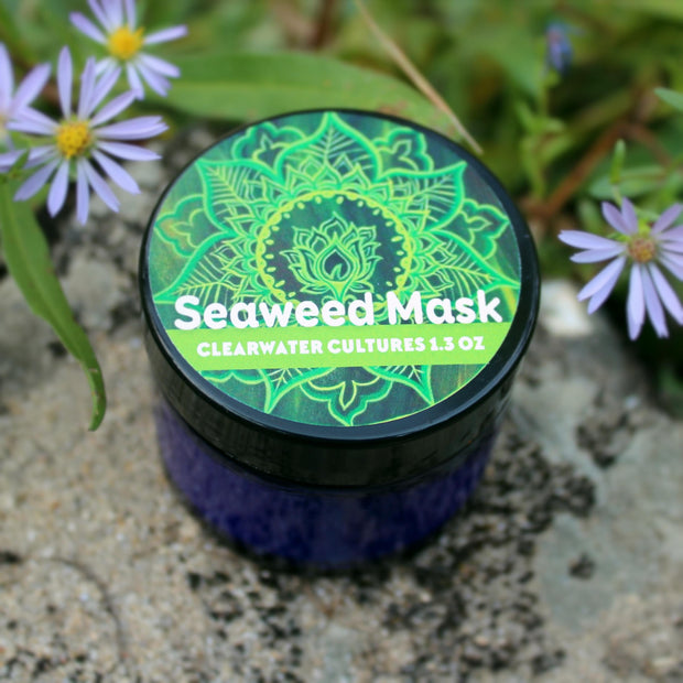 Seaweed Skin Detox -Organic, Medicinal, & Probiotic - Mineral Facial Mask - 1.3oz